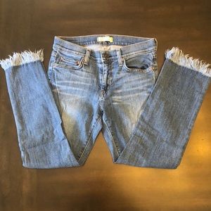 Principle Denim - frayed bottom Jean